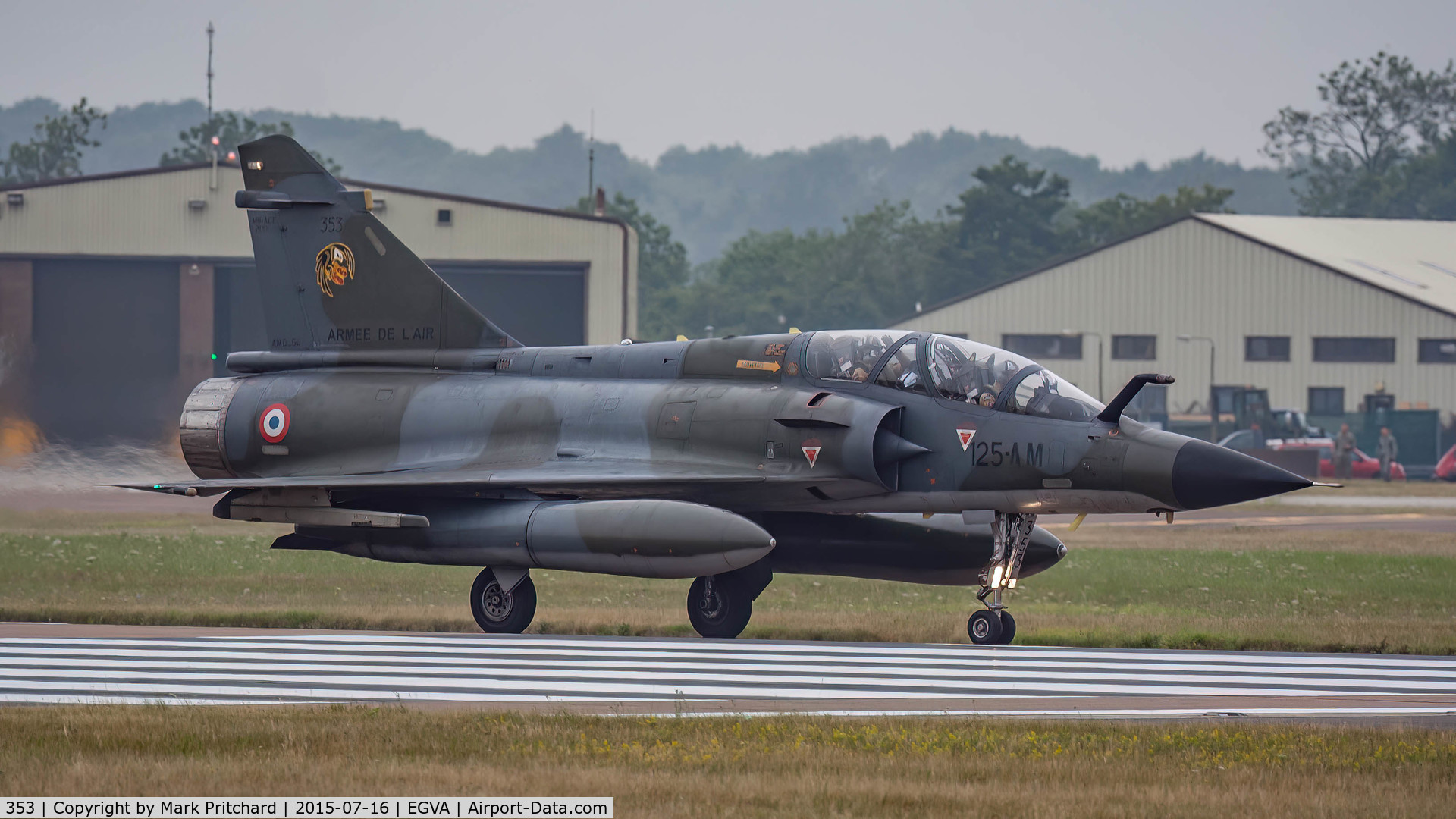 353, Dassault Mirage 2000N C/N 315, RIAT 2015