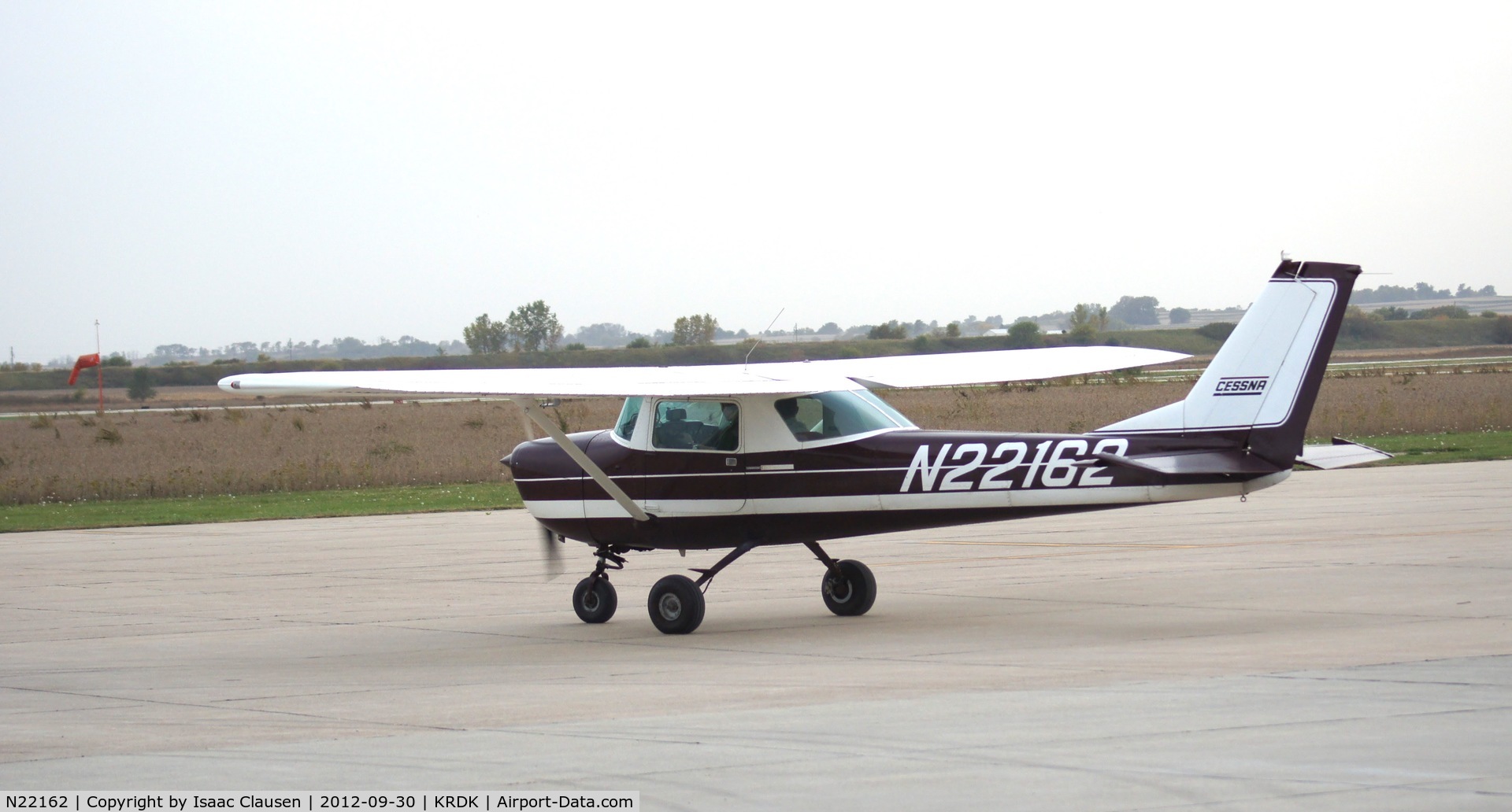N22162, 1967 Cessna 150H C/N 15068108, Student Pilot on First Solo