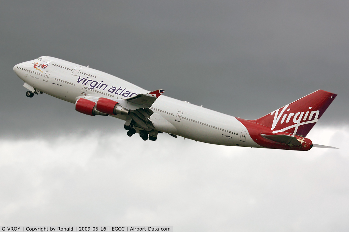 G-VROY, 2001 Boeing 747-443 C/N 32340, at man
