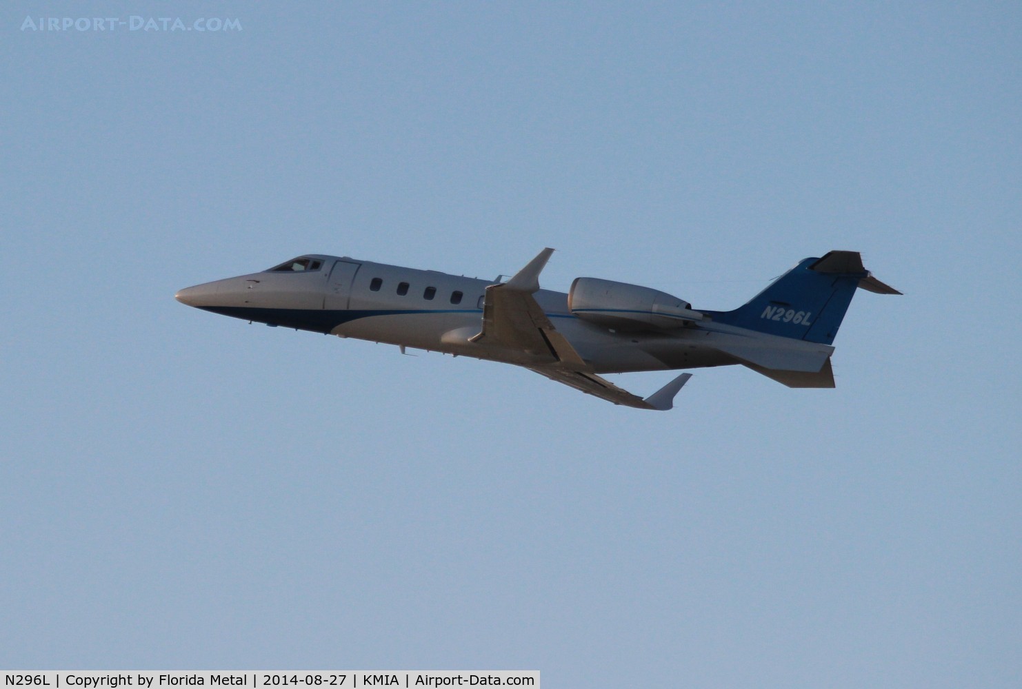 N296L, 2005 Learjet Inc 60 C/N 296, Lear 60 zx