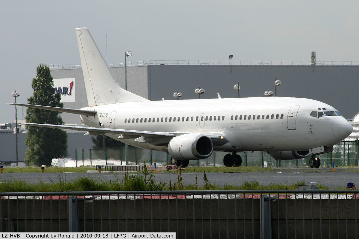 LZ-HVB, Boeing 737-3S1 C/N 24834, at cdg