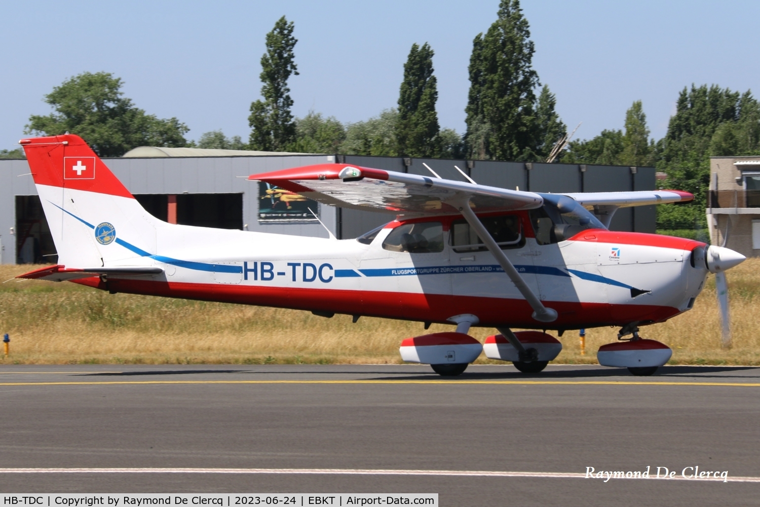 HB-TDC, 2012 Cessna 172S Skyhawk C/N 172S11181, Visitor at Wevelgem.
