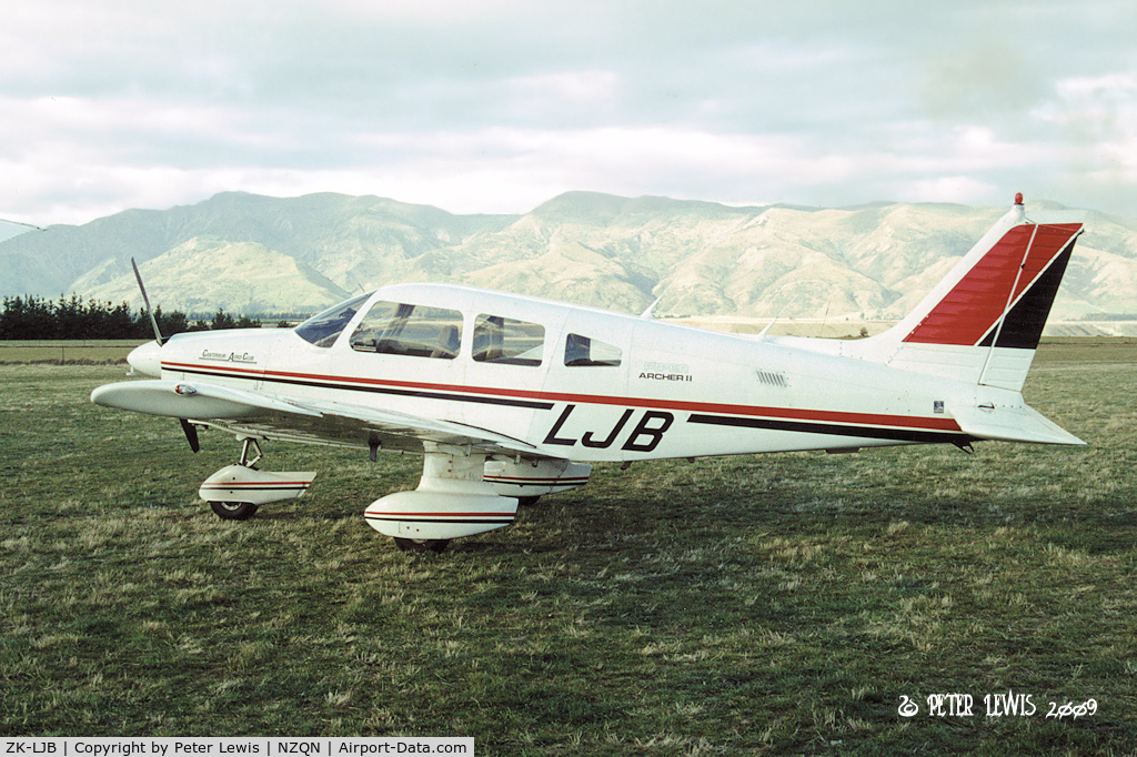 ZK-LJB, Piper PA-28-181 C/N 28-8090161, Canterbury AC, Christchurch