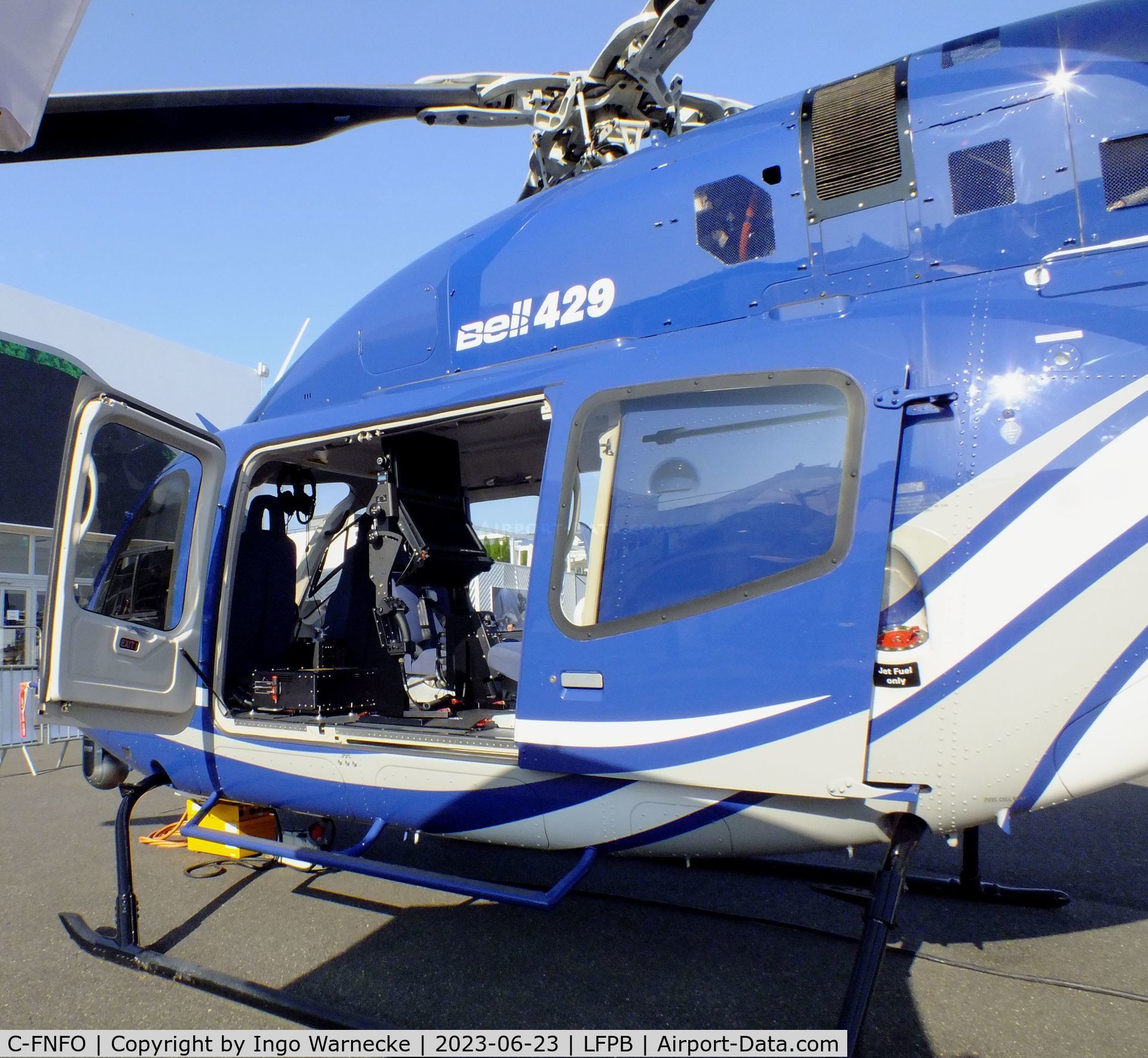 C-FNFO, 2014 Bell 429 GlobalRanger C/N 57224, Bell 429 Global Ranger at the Aerosalon 2023, Paris