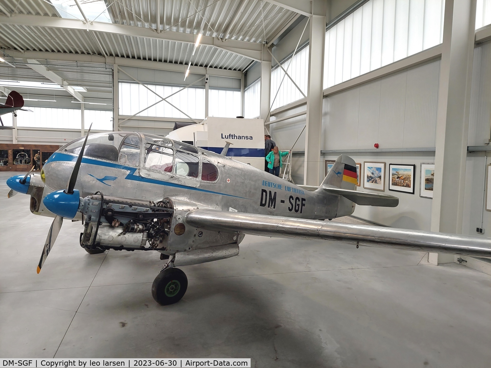 DM-SGF, 1957 Let Aero Ae-45S Super C/N 04-013, Wernigerode Air Museum 30.6.2023