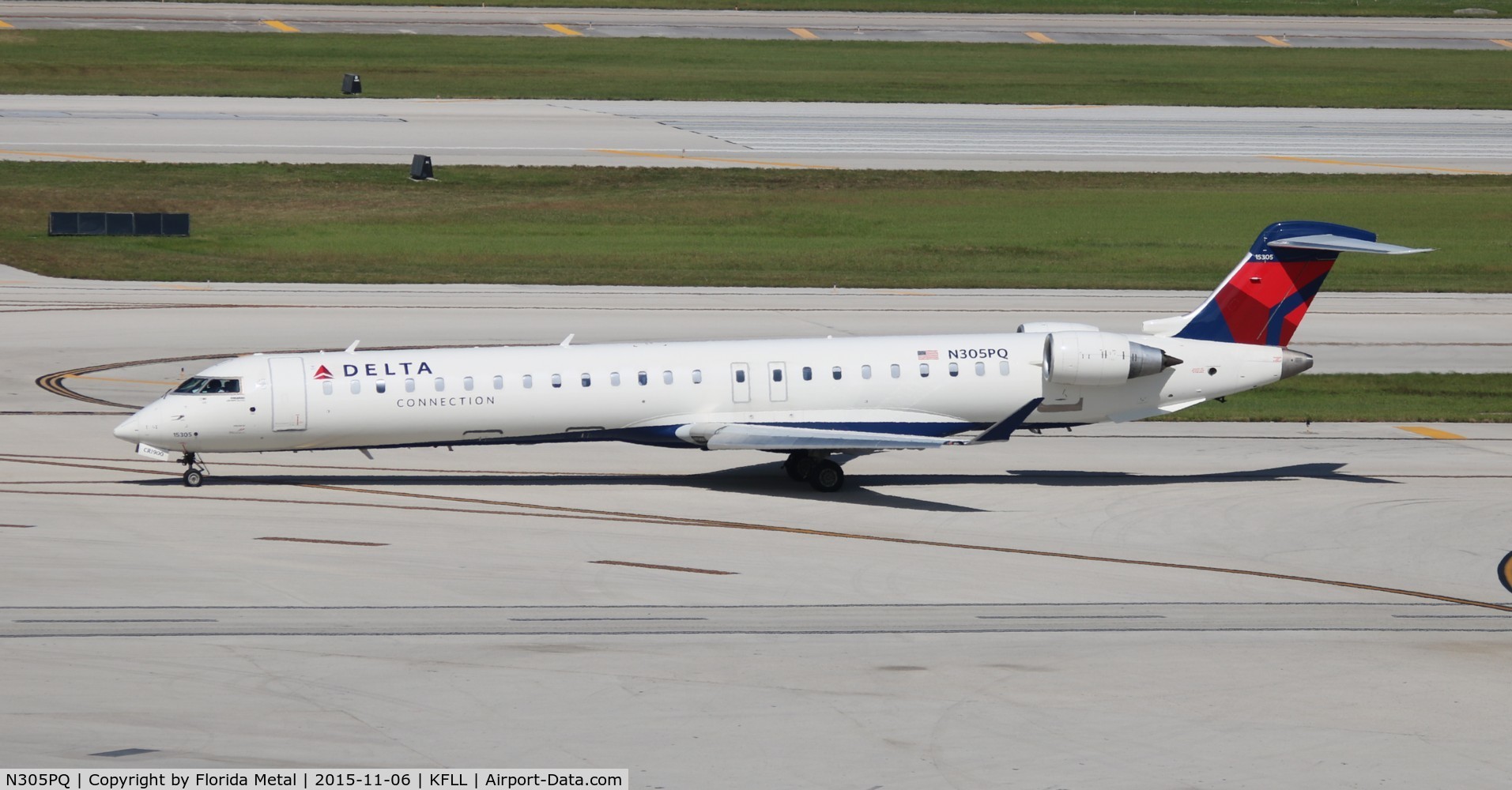 N305PQ, 2014 Bombardier CRJ-900LR (CL-600-2D24) C/N 15305, END/DAL CR9 zx FLL 28R