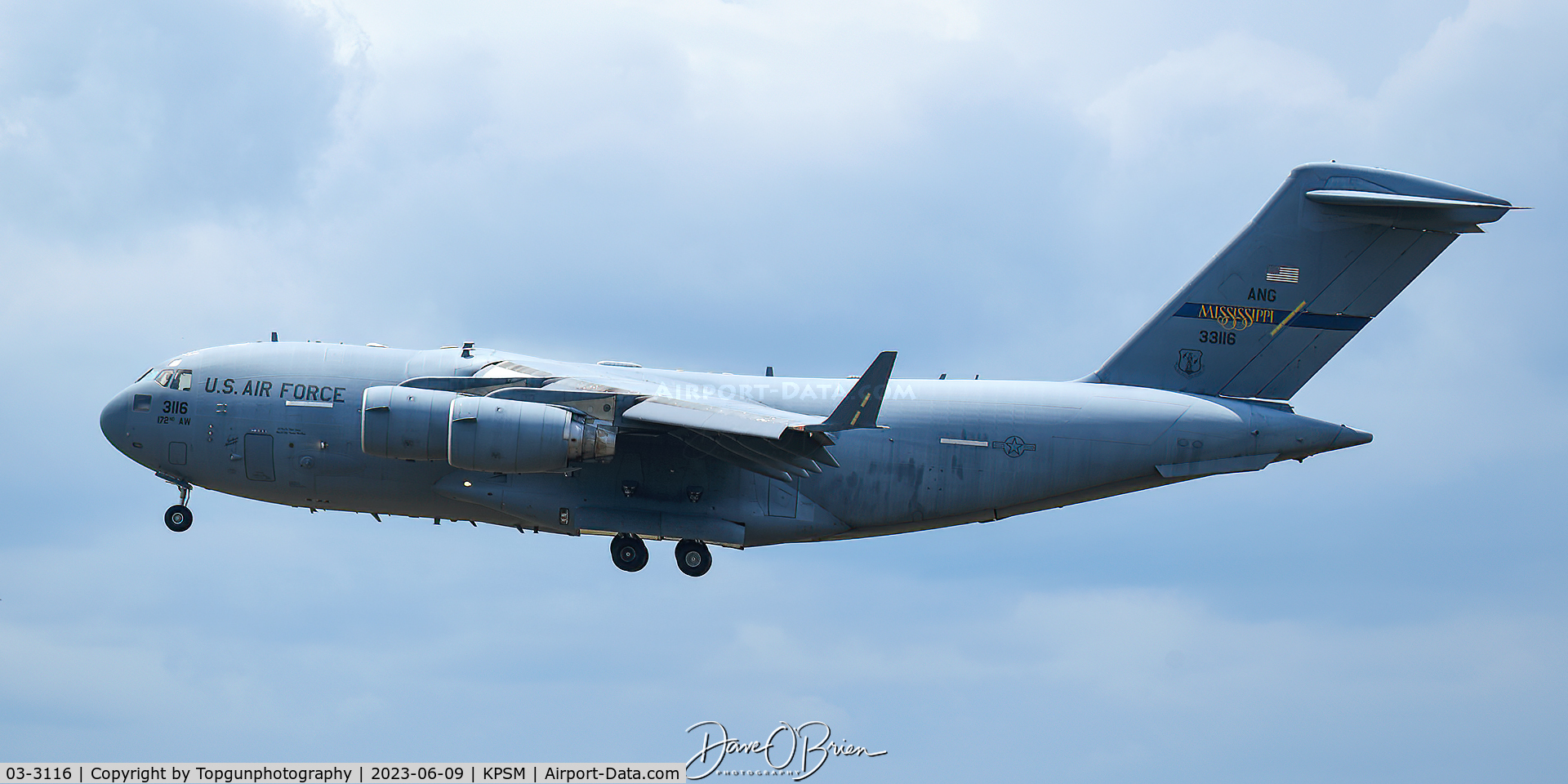03-3116, 2004 Boeing C-17A Globemaster III C/N F-123, REACH269