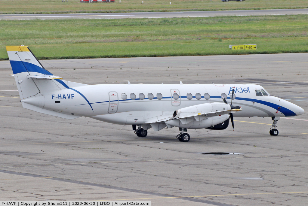F-HAVF, 1994 British Aerospace Jetstream 41 C/N 41045, Parked at the General Aviation area...