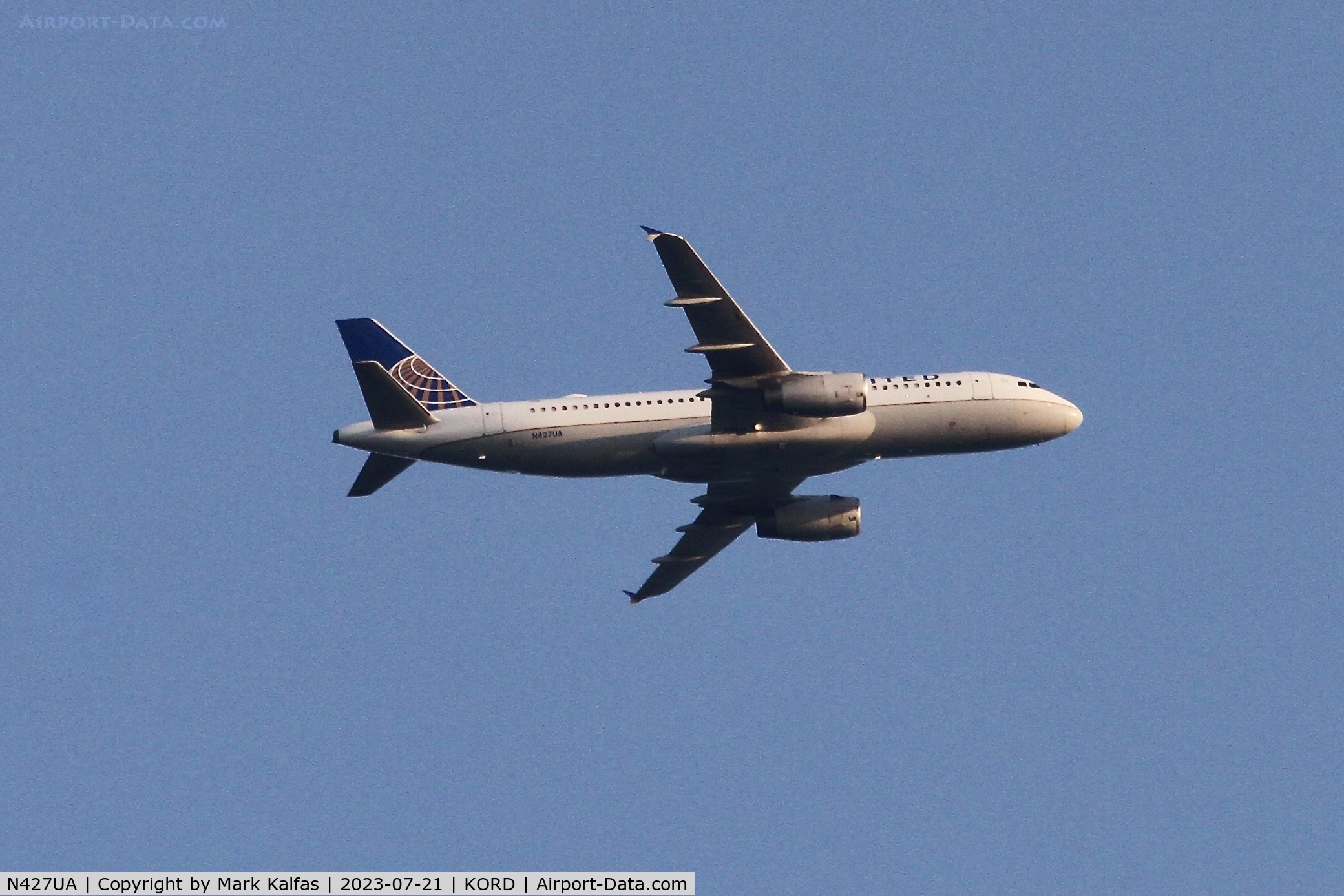 N427UA, 1995 Airbus A320-232 C/N 512, United Airlines A320 N427UA, UA2305 RSW-ORD