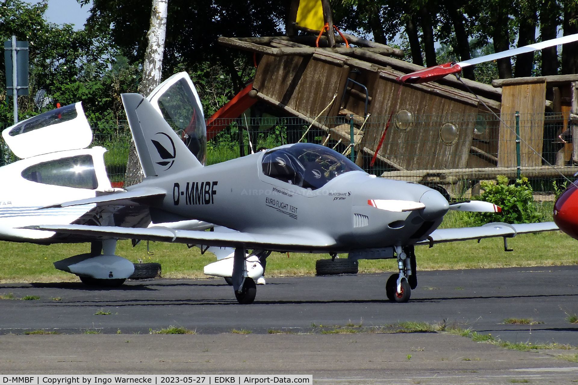 D-MMBF, Blackshape Prime BS-100 C/N not found_D-MMBF, Blackshape Prime BS-100 at Bonn-Hangelar airfield '2305