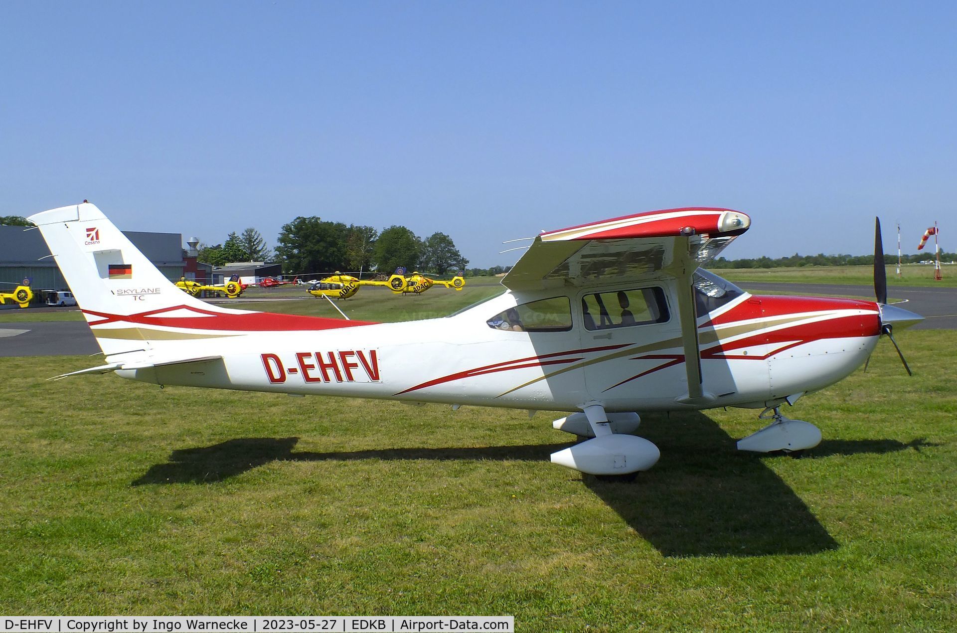 D-EHFV, 2007 Cessna T182T Turbo Skylane C/N T18208800, Cessna T182T Turbo Skylane at Bonn-Hangelar airfield '2305