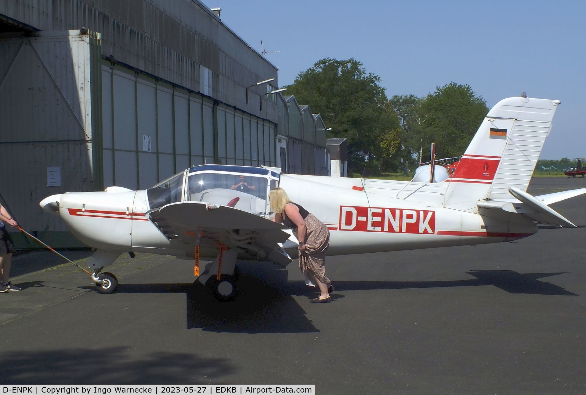 D-ENPK, Socata MS-883 Rallye 115 C/N 1683, SOCATA MS.883 Rallye 115 at Bonn-Hangelar airfield '2305