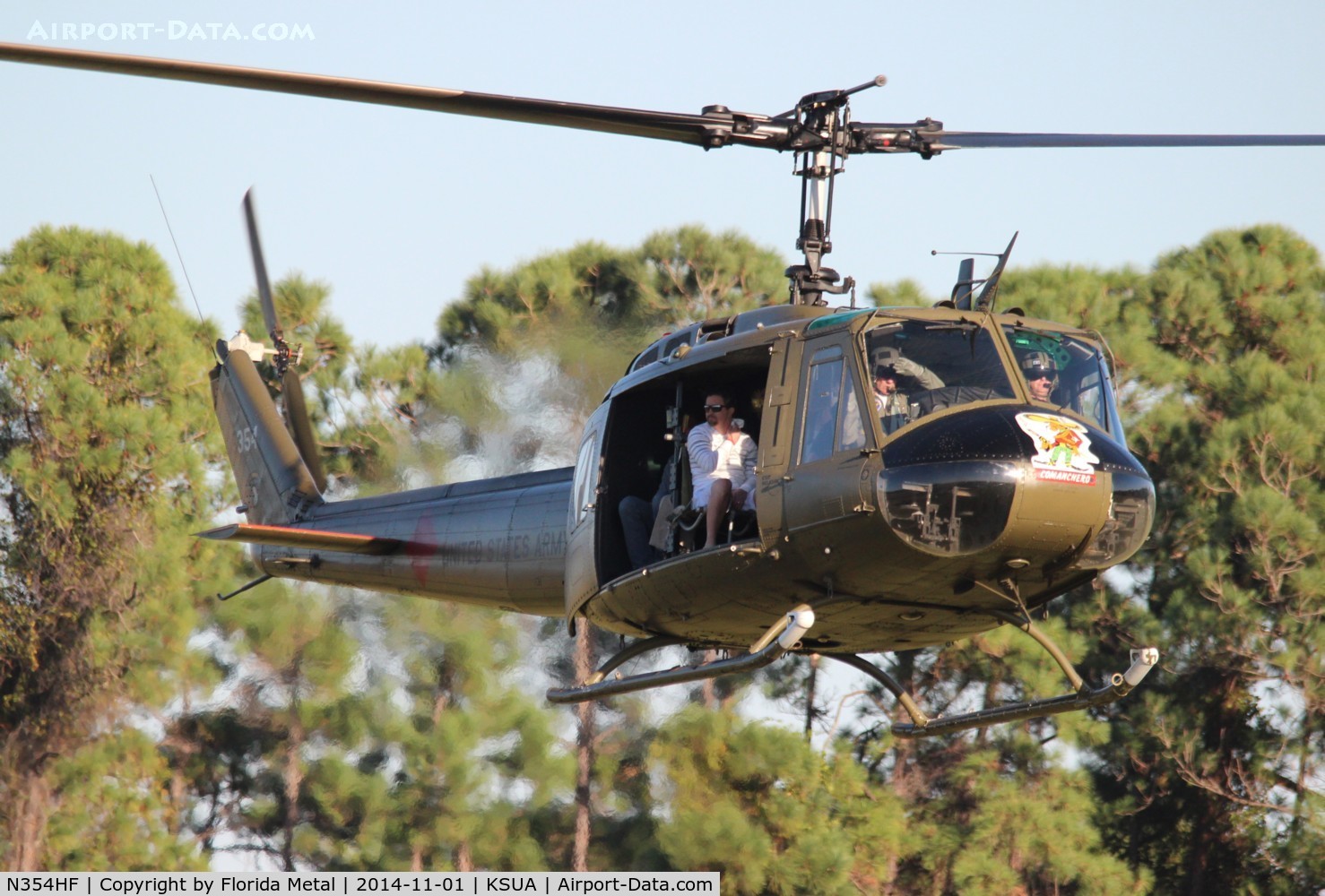 N354HF, 1964 Bell UH-1H Iroquois C/N 69-15354, UH-1 zx