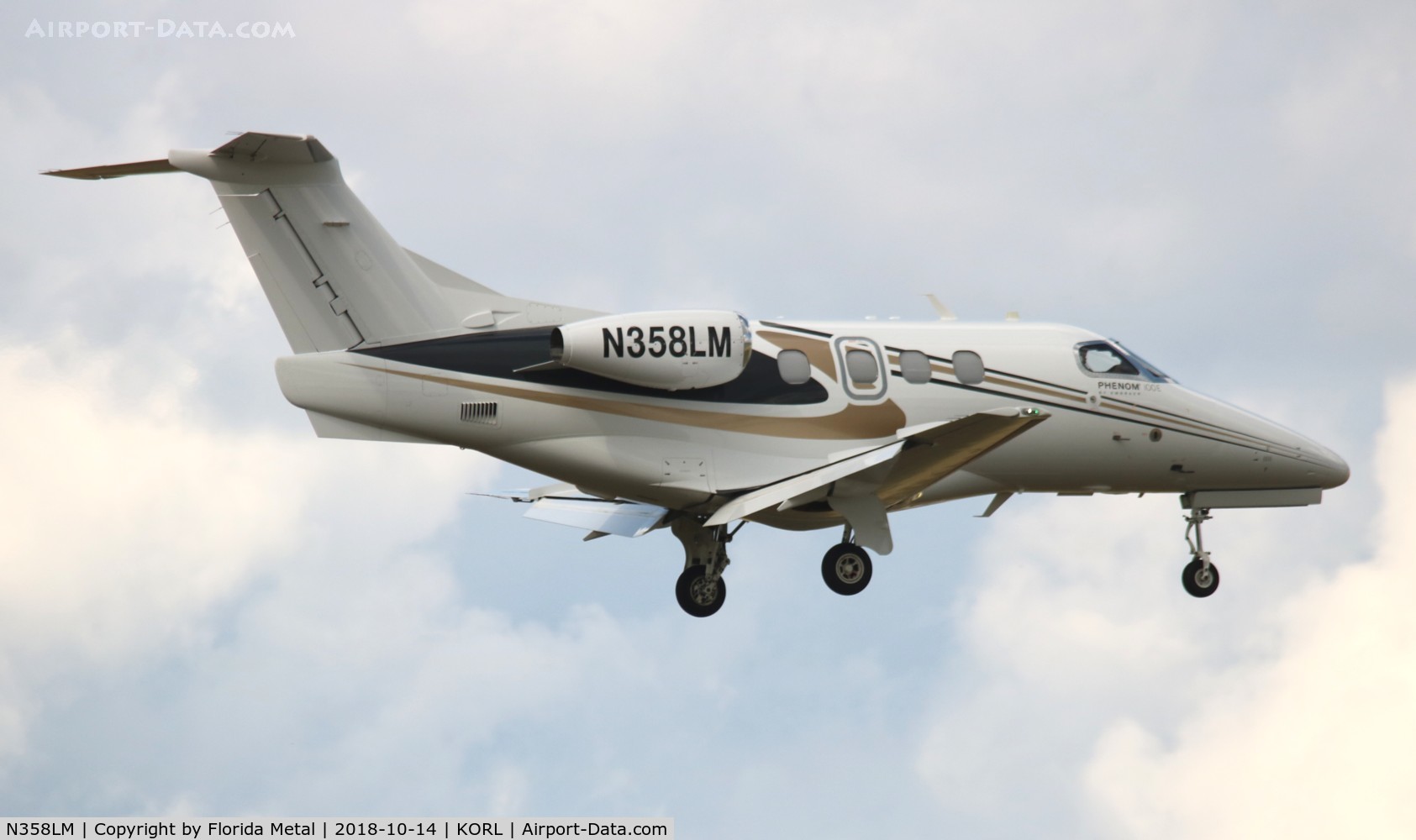 N358LM, 2015 Embraer EMB-500 Phenom 100 C/N 50000358, Phenom 100 zx