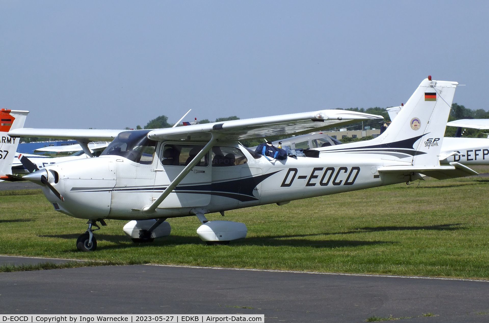 D-EOCD, 2004 Cessna 172S Skyhawk SP C/N 172S9675, Cessna 172S Skyhawk SP at Bonn-Hangelar airfield '2305