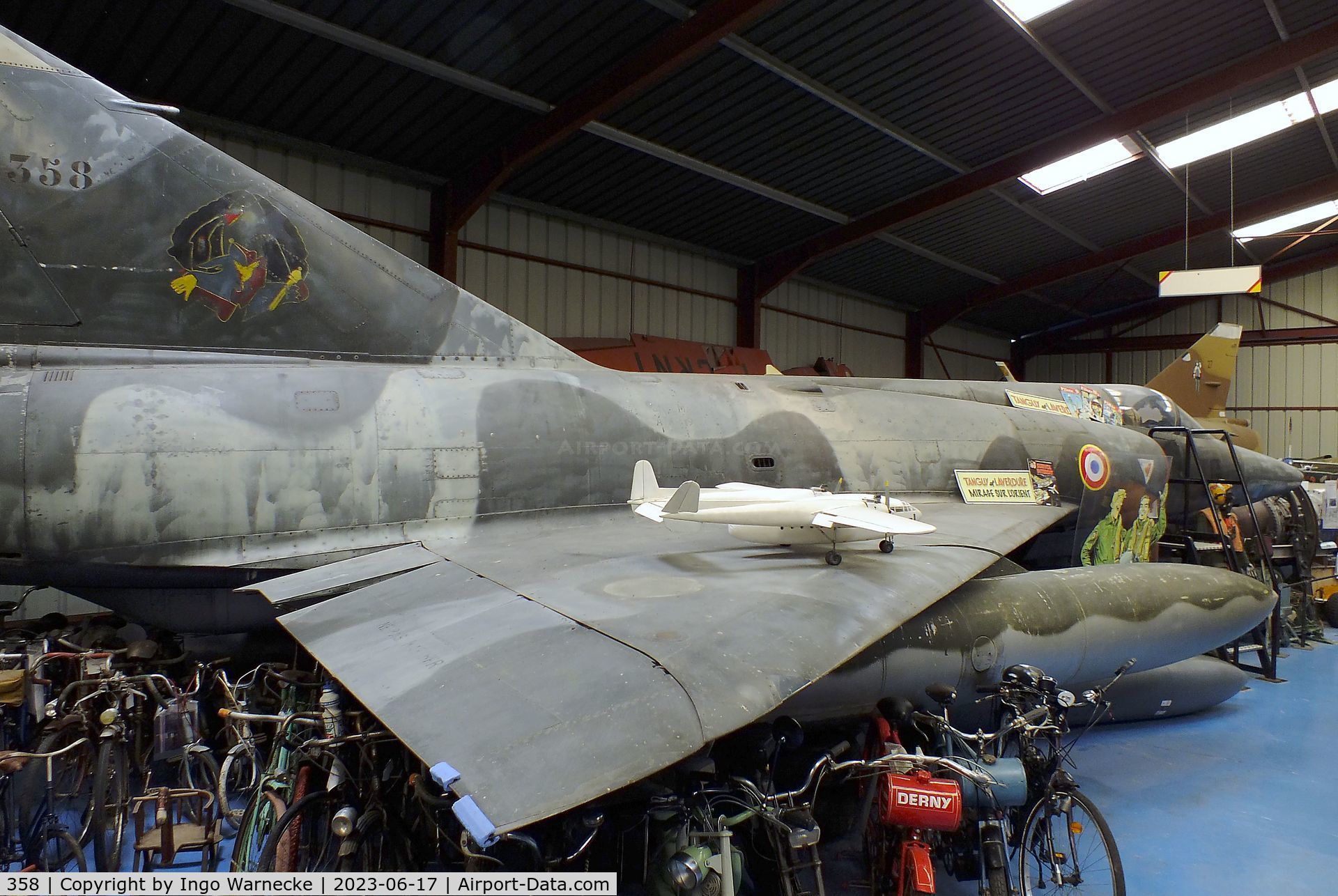 358, Dassault Mirage IIIRD C/N 358, Dassault Mirage III RD at the Musee de l'Epopee de l'Industrie et de l'Aeronautique, Albert