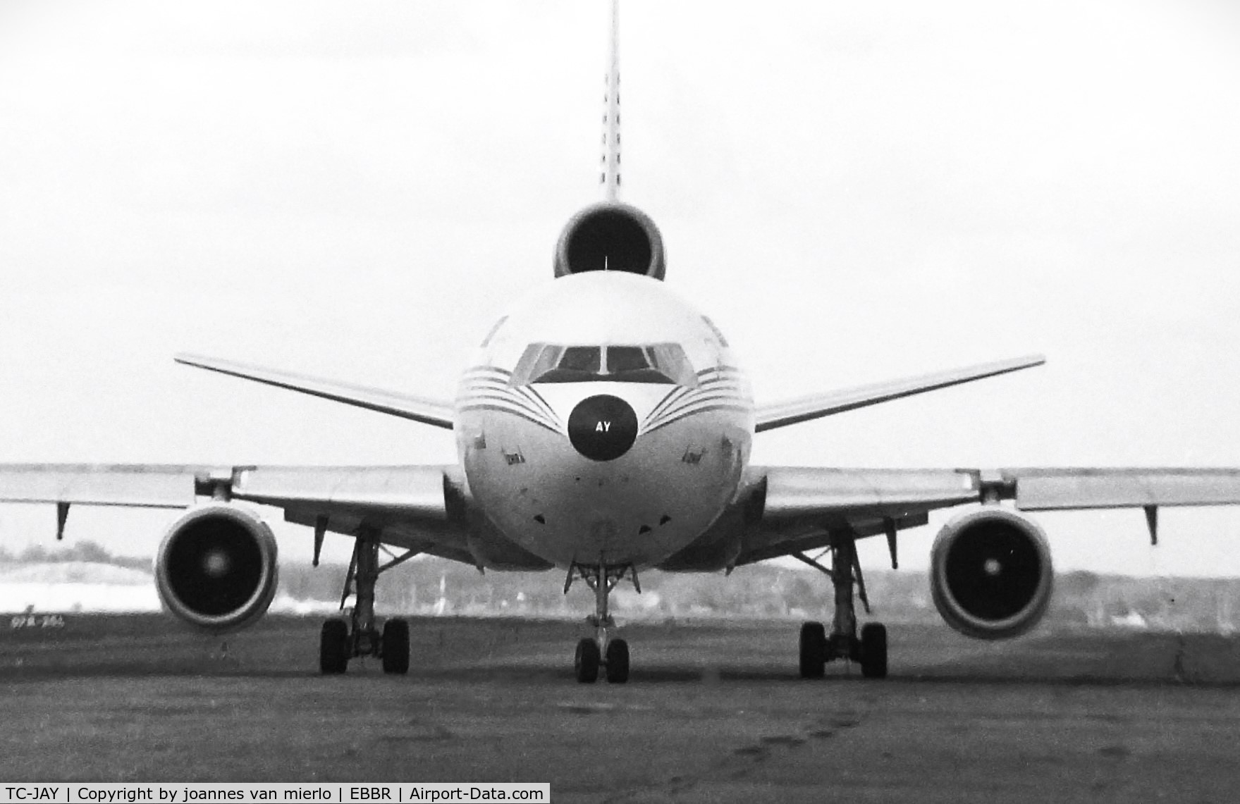 TC-JAY, 1973 McDonnell Douglas DC-10-10F C/N 46907, Belgium