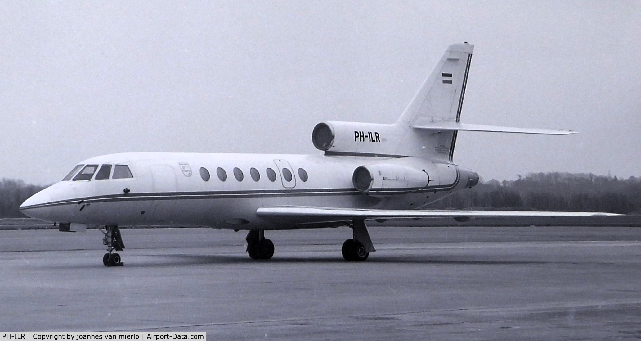 PH-ILR, Dassault Falcon 50 C/N 15, Philips