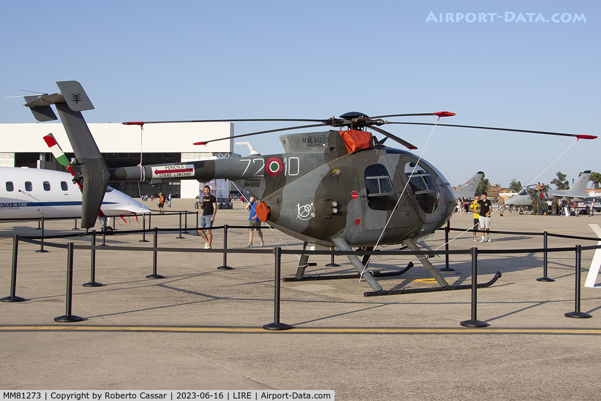 MM81273, Agusta NH-500E C/N 211, Manifestazione Aerea del Centenario del Aeronautica Militare