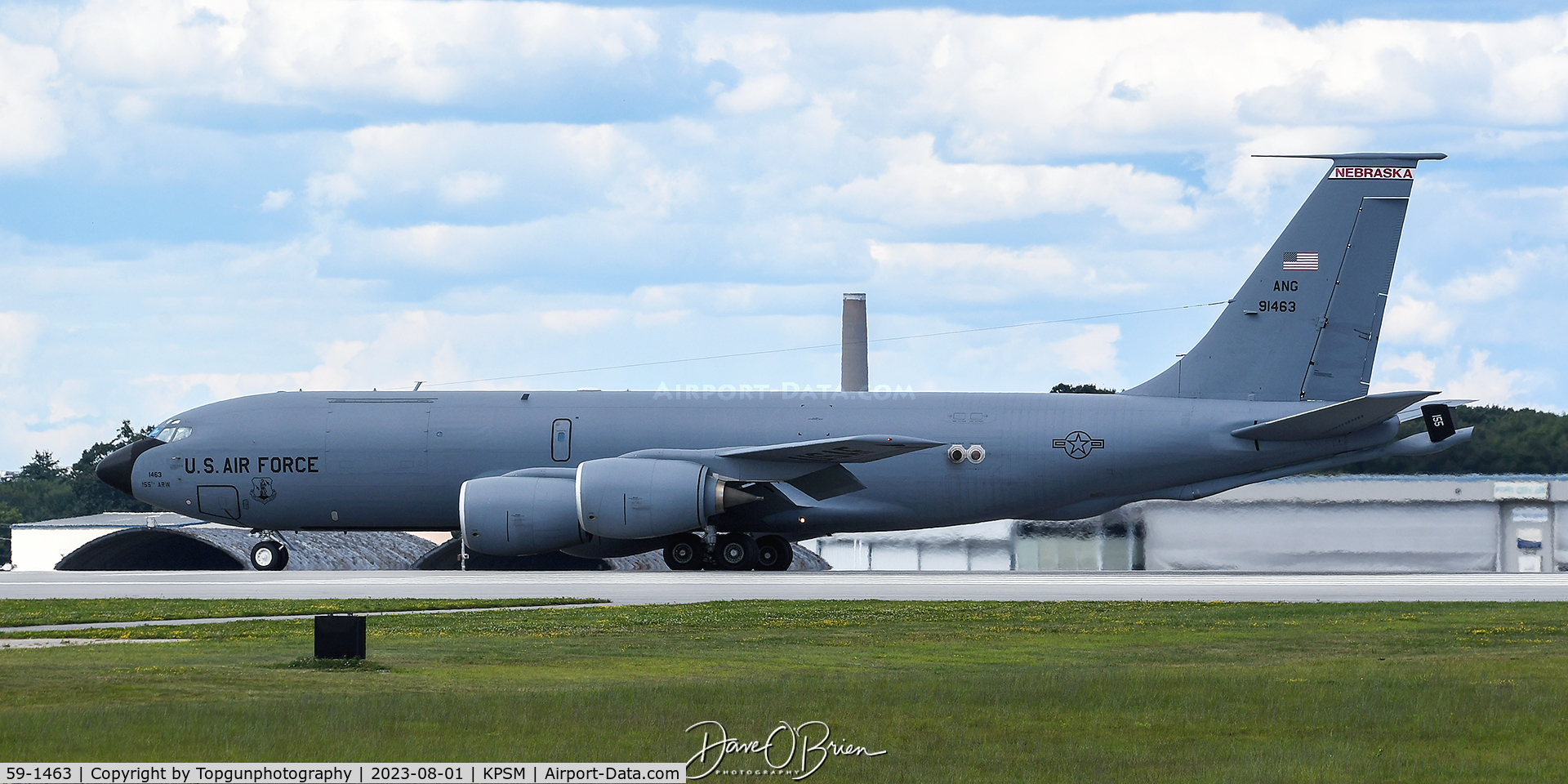 59-1463, 1959 Boeing KC-135R Stratotanker C/N 17951, ADVICE54 taking the active to head south for CAP duty
