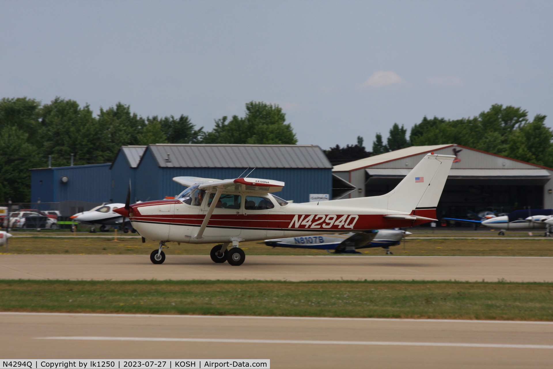 N4294Q, 1971 Cessna 172L C/N 17260194, This Cessna 172 arrived at EAA Air Venture 2023