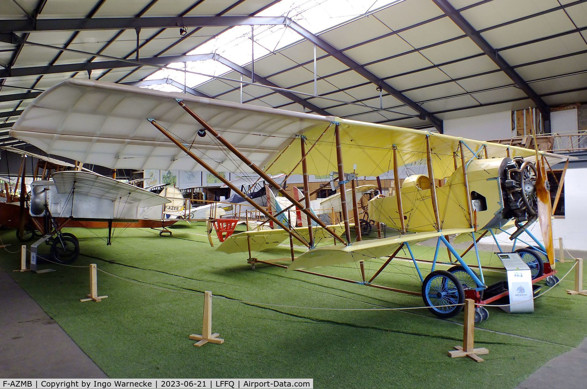F-AZMB, Caudron G.3 C/N SA-33, at the Musee Volant Salis/Aero Vintage Academy, Cerny