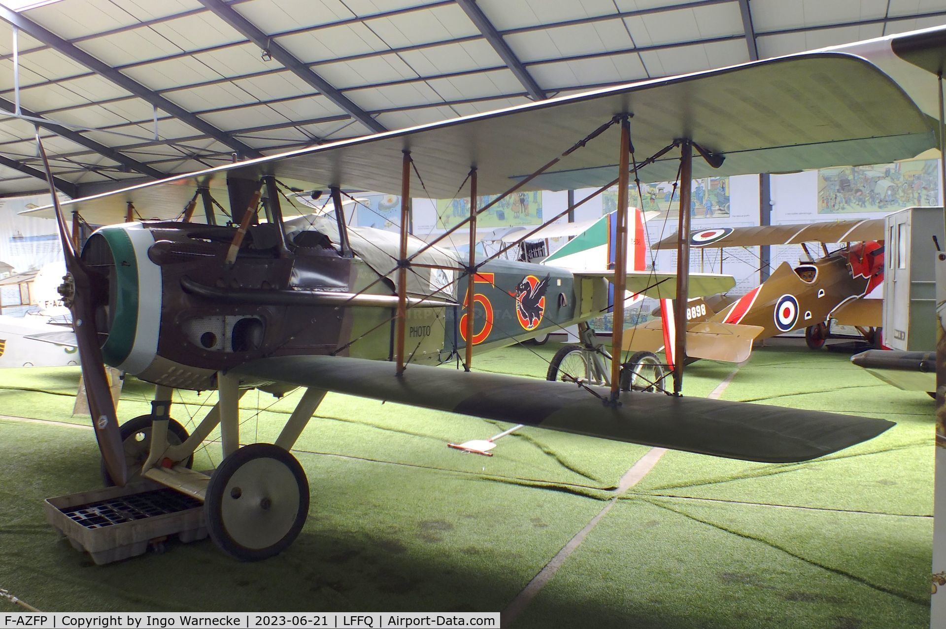 F-AZFP, SPAD S-XIII C1 C/N 4377, SPAD XIII C1 at the Musee Volant Salis/Aero Vintage Academy, Cerny