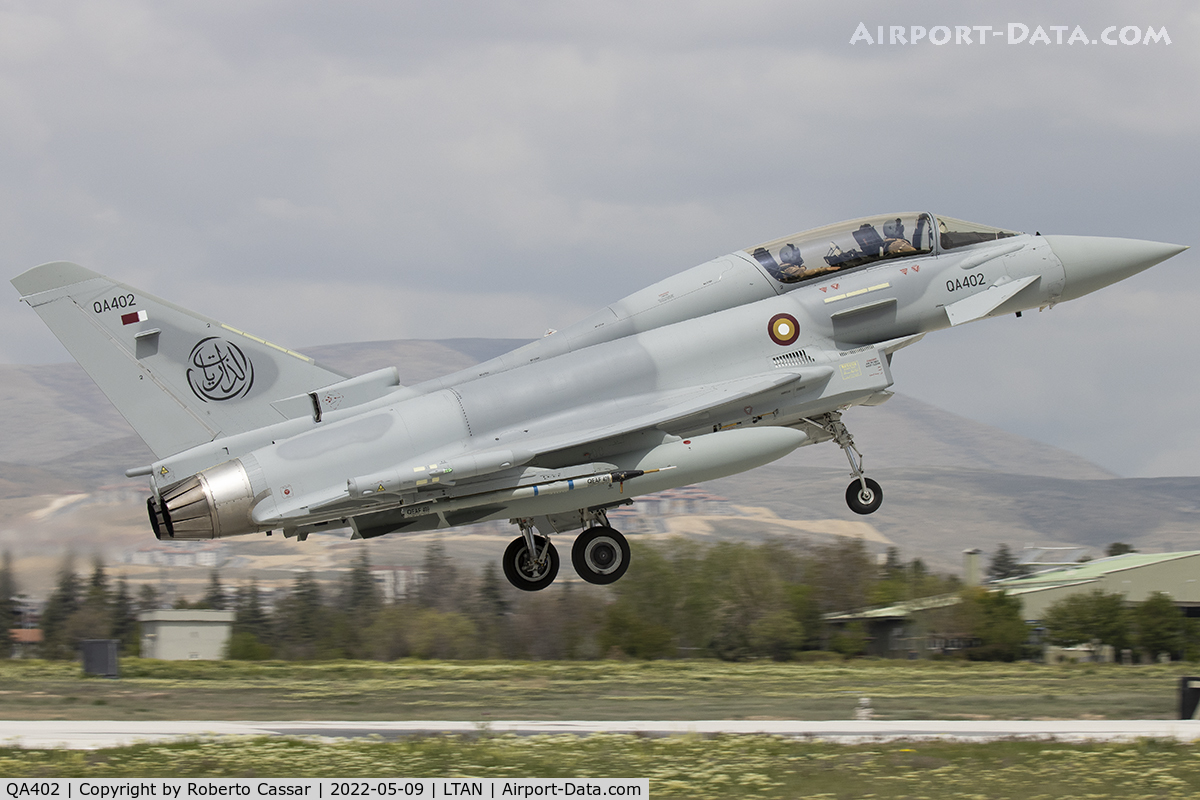 QA402, Eurofighter EF2000T C/N MT003, Anatolian Eagle 2023