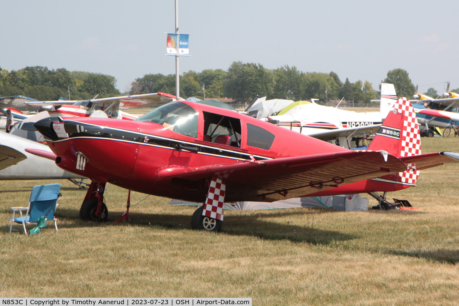 N853C, 1946 Globe GC-1B Swift C/N 1039, 1946 Globe GC-1B, c/n: 1039, AirVenture 2023