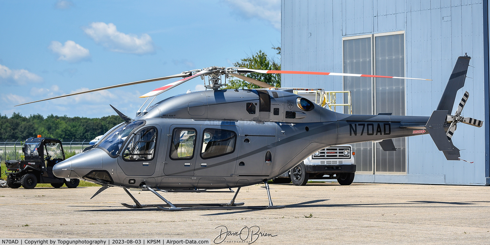 N70AD, Bell Textron Canada Ltd 426 C/N 57449, Sweet helo based at PSM