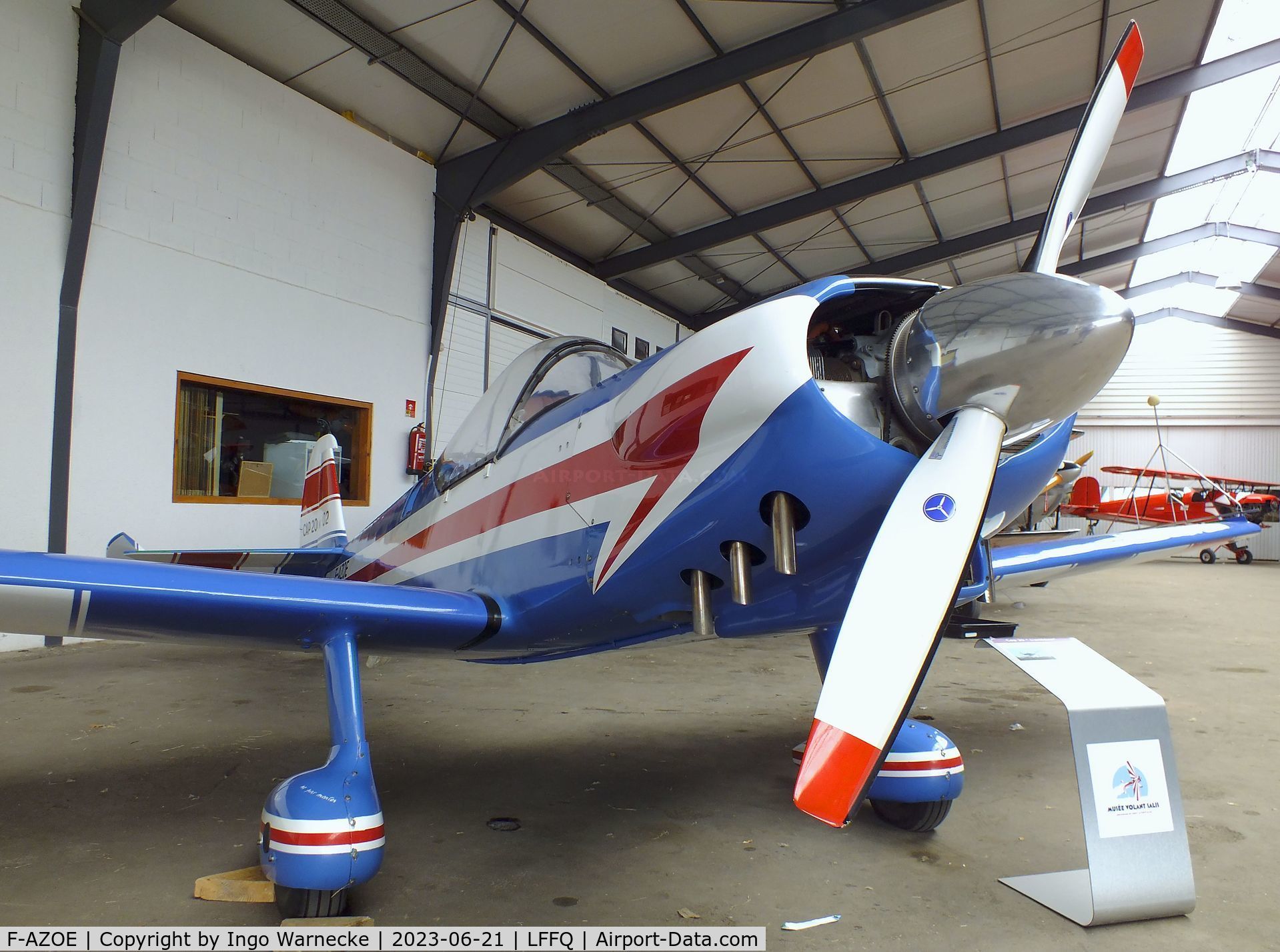 F-AZOE, Mudry CAP-20E C/N 02, Mudry CAP-20E at the Musee Volant Salis/Aero Vintage Academy, Cerny
