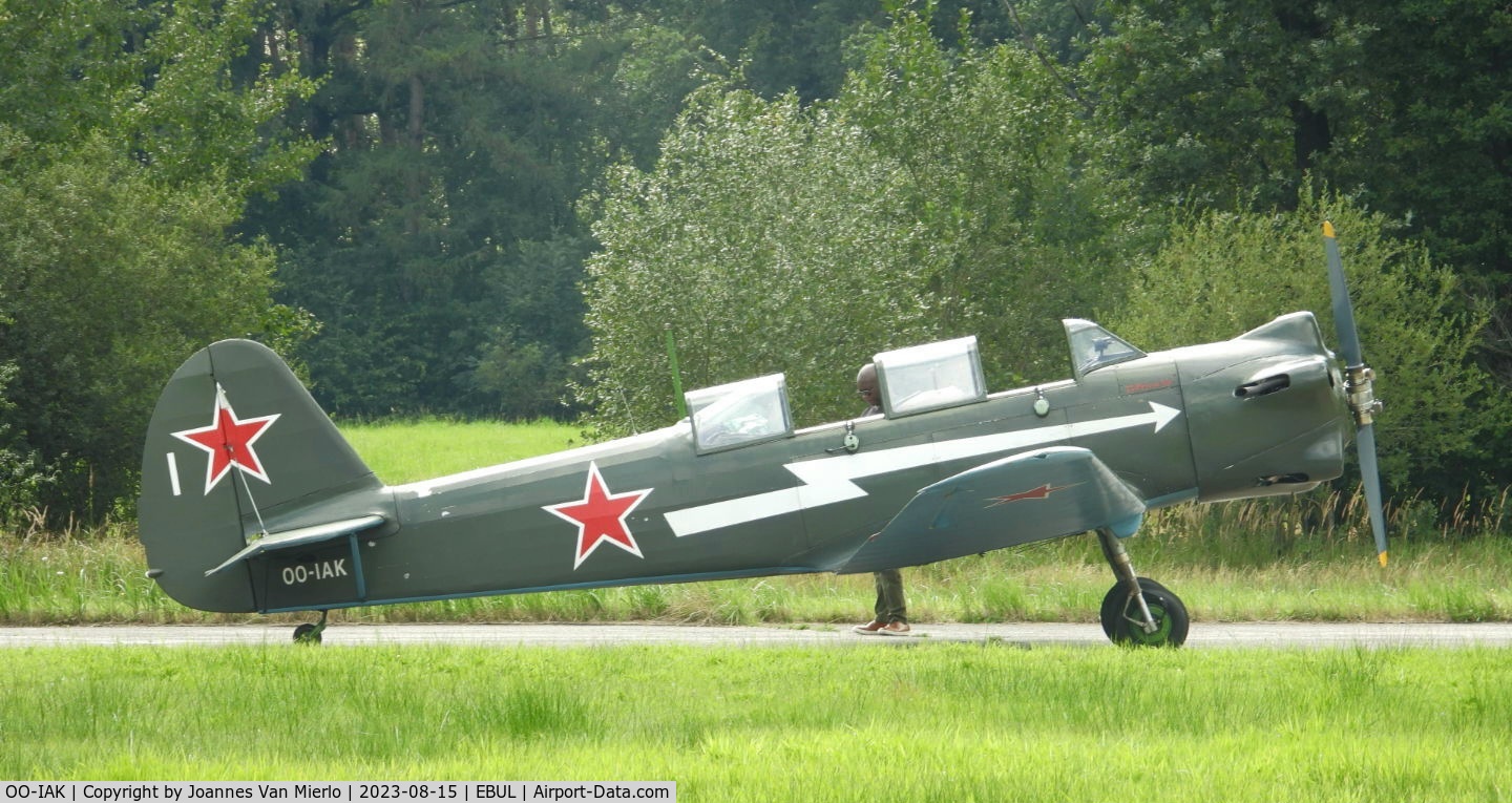 OO-IAK, 1956 Yakovlev Yak-18 C/N 1332019, Ursel