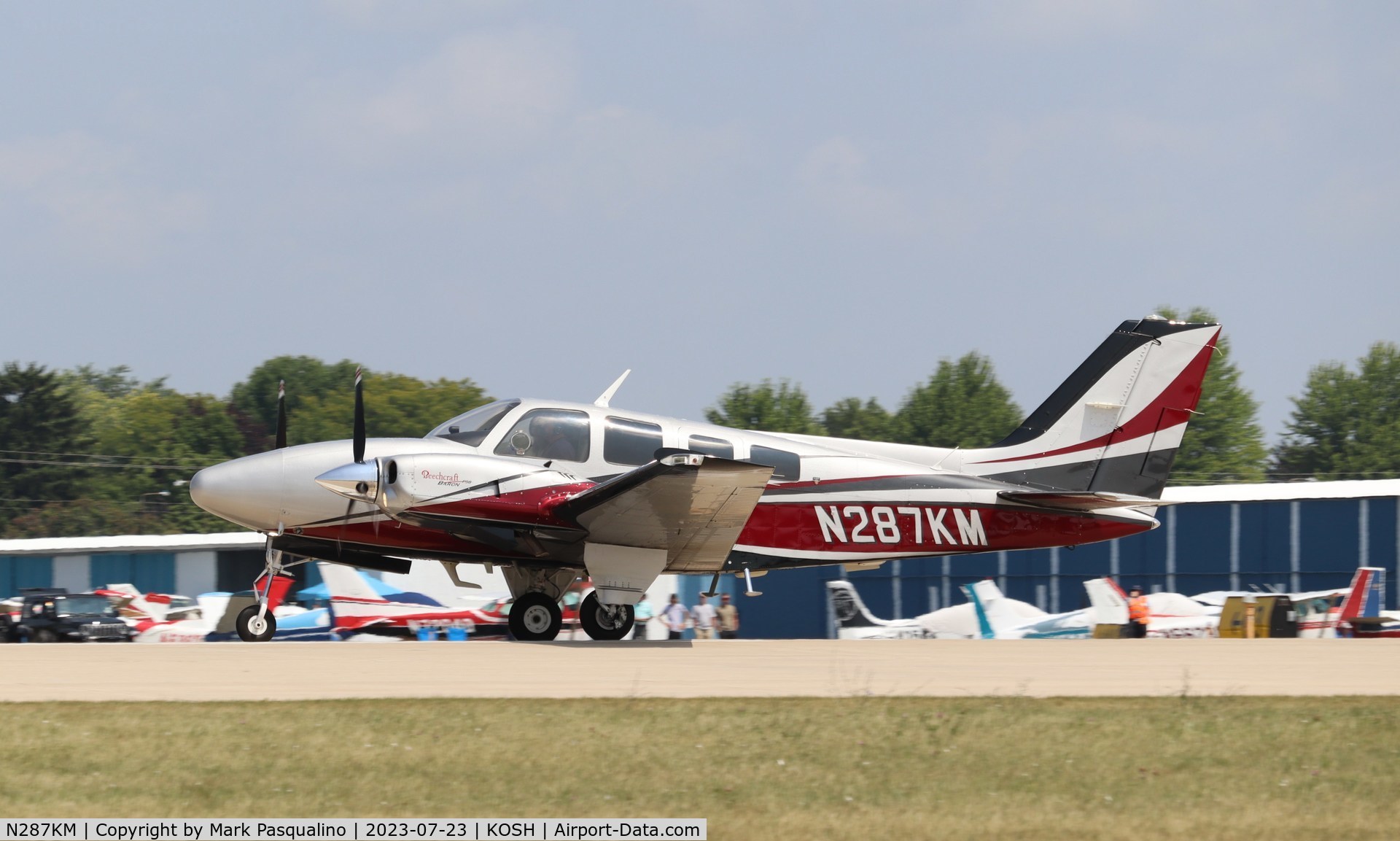 N287KM, 1980 Beech 58P Baron C/N TJ-330, Beech 58P