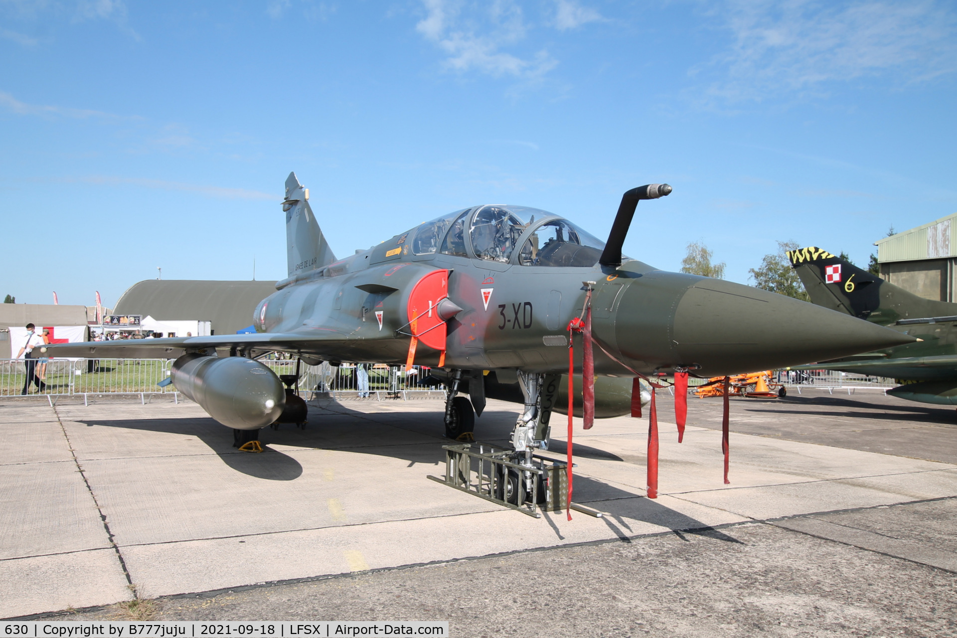 630, Dassault Mirage 2000D C/N 432, during Luxeuil Air Show 2021