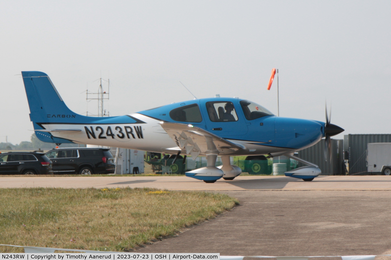 N243RW, Cirrus SR22T C/N 9320, CIRRUS DESIGN CORP SR22T, c/n: 9320, currently company owned. AirVenture 2023