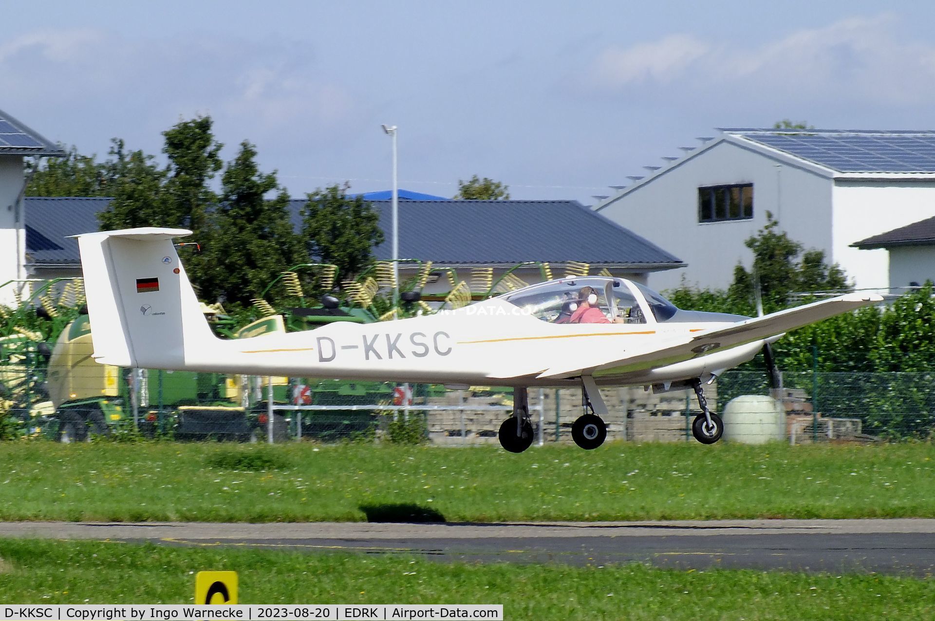 D-KKSC, Valentin Taifun 17E C/N 1013, Valentin Taifun 17E at Koblenz-Winningen airfield