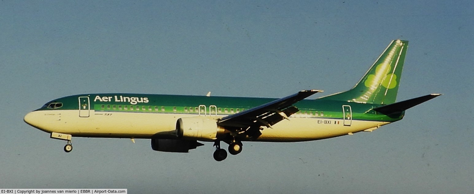 EI-BXI, 1991 Boeing 737-448 C/N 25052, Slide scan