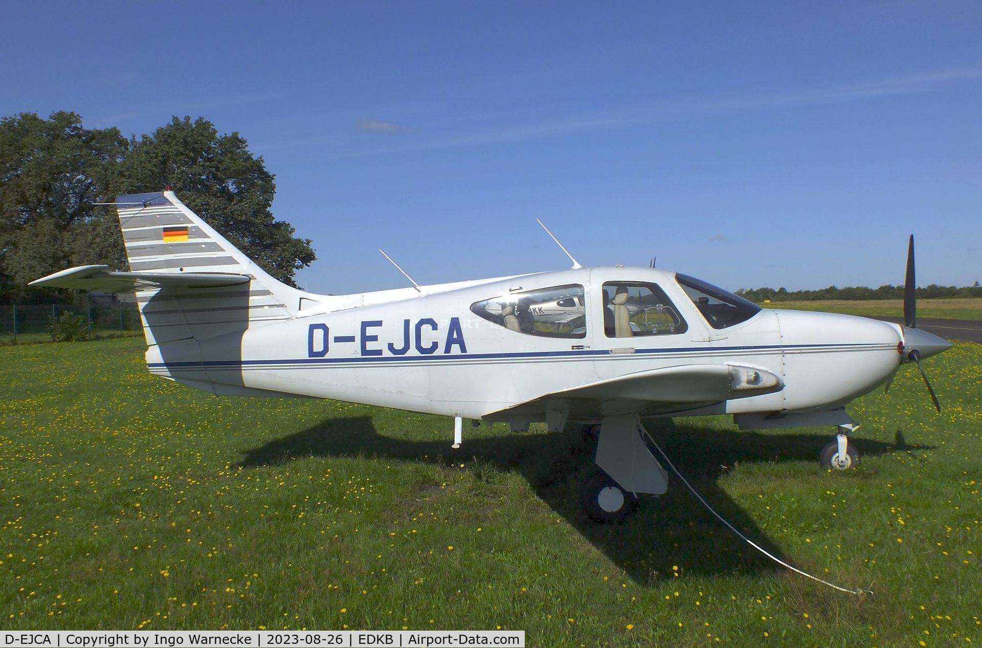 D-EJCA, 1992 Rockwell Commander 114B C/N 14544, Rockwell Commander 114B at Bonn-Hangelar airfield during the Grumman Fly-in 2023