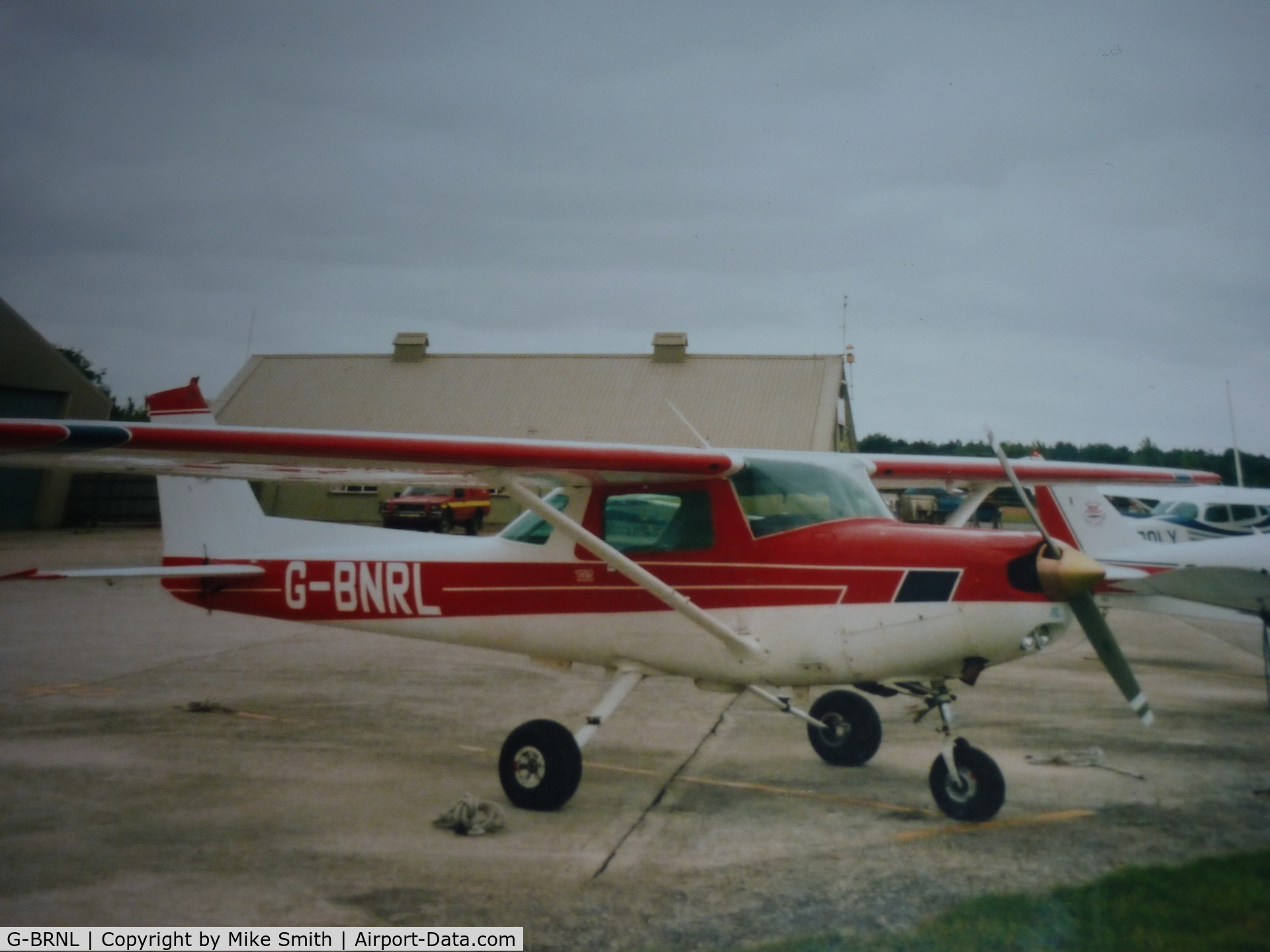 G-BRNL, 1983 Cessna 172P C/N 172-75887, At Earls Colne where I had lessons around 2005