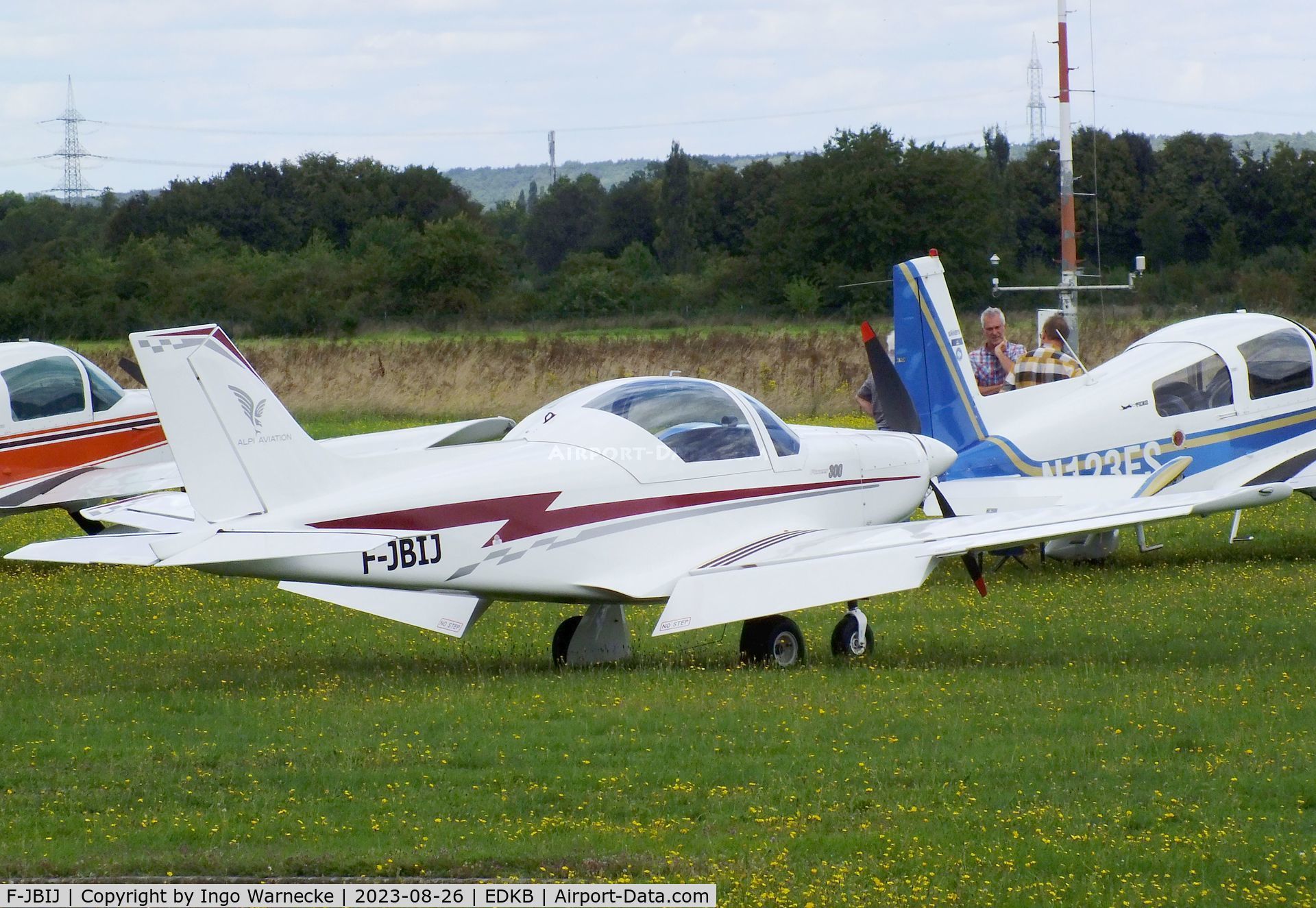 F-JBIJ, Alpi Aviation Pioneer 300 C/N 437, Alpi Aviation Pioneer 300 at Bonn-Hangelar airfield during the Grumman Fly-in 2023