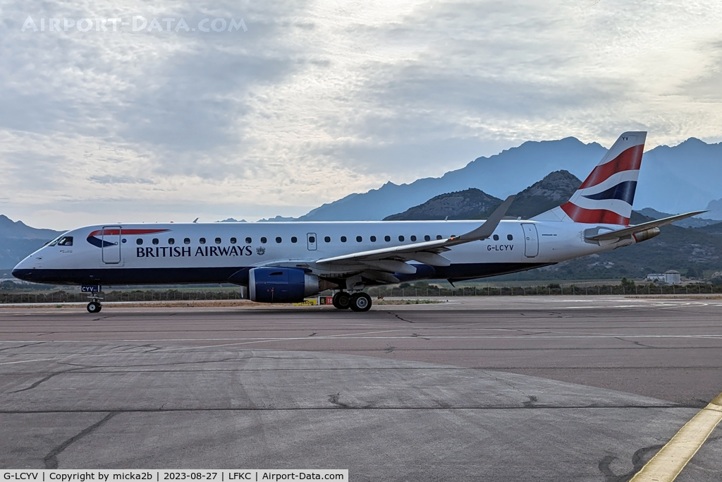G-LCYV, 2009 Embraer 190AR (ERJ-190-100IGW) C/N 19000255, Taxiing