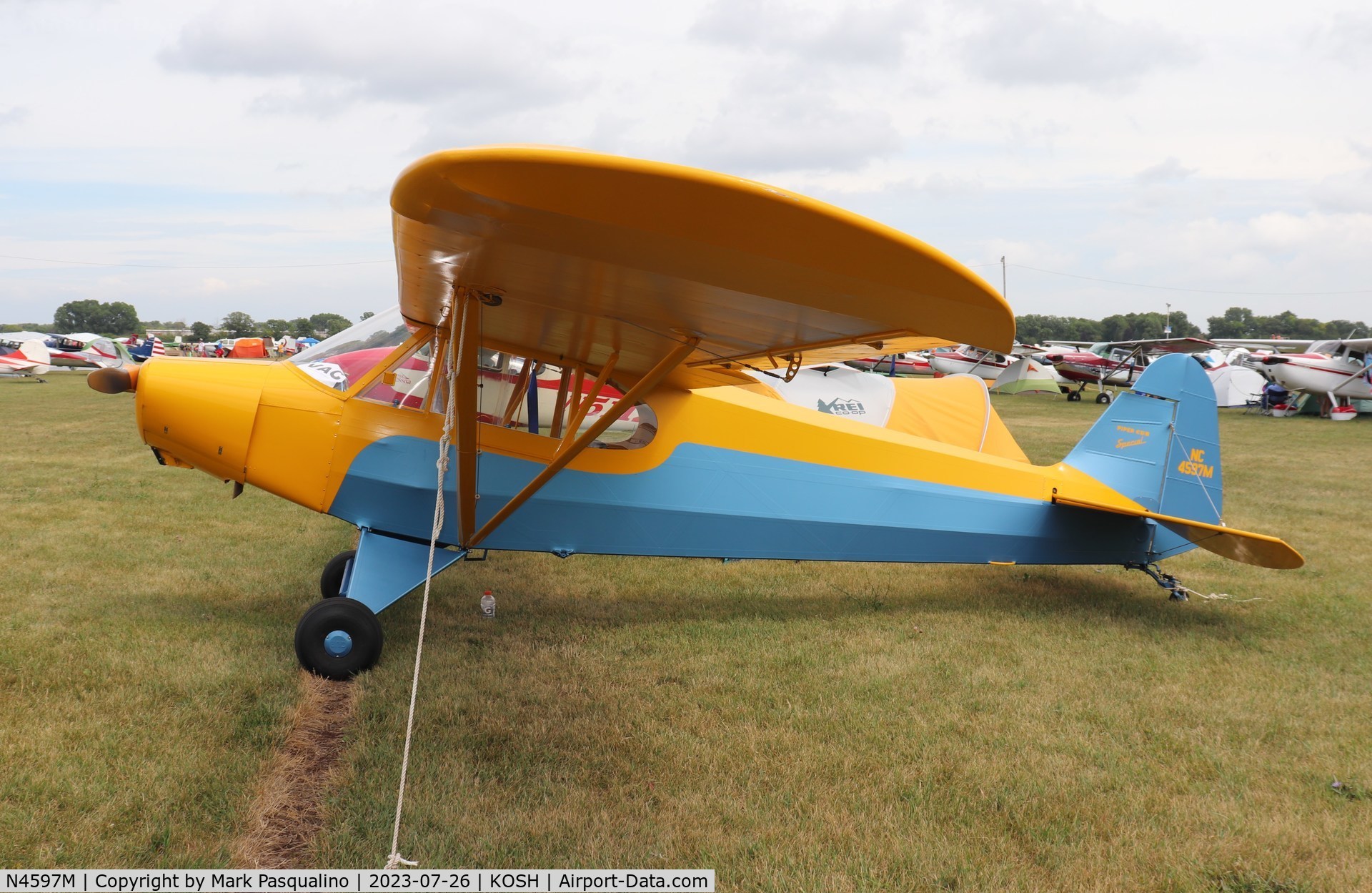 N4597M, 1947 Piper PA-11 Cub Special C/N 11-100, Piper PA-11