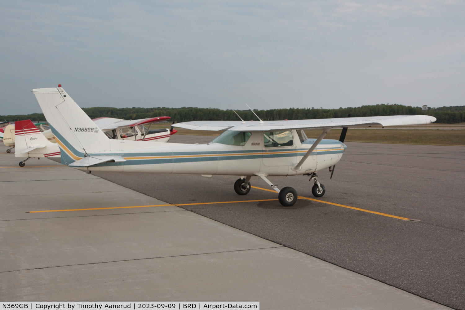 N369GB, 1981 Cessna 152 C/N 15285103, 1981 Cessna 152, c/n: 15285103, Ex N5352Q. EAA Chapter 1610 Grass is a Gas Poker Run