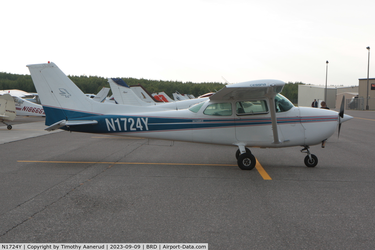 N1724Y, 1977 Cessna 172N Skyhawk C/N 17268676, 1977 Cessna 172N Skyhawk, c/n: 17268676. EAA Chapter 1610 Grass is a Gas Poker Run
