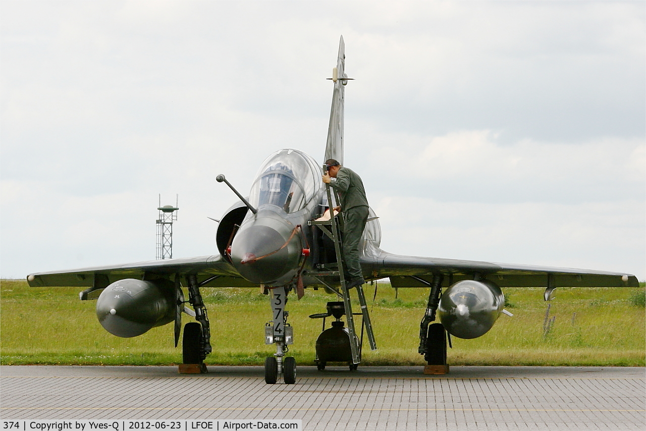 374, Dassault Mirage 2000N C/N not found 374, Dassault Mirage 2000N, Flight line, Evreux-Fauville Air Base 105 (LFOE)