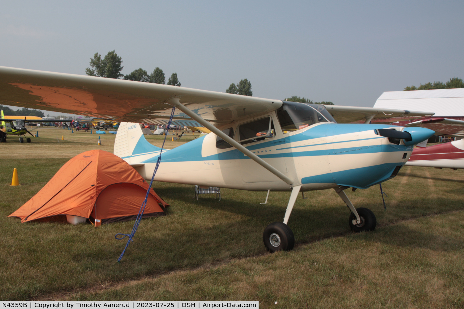 N4359B, 1955 Cessna 170B C/N 26703, 1955 Cessna 170B, c/n: 26703. AirVenture 2023