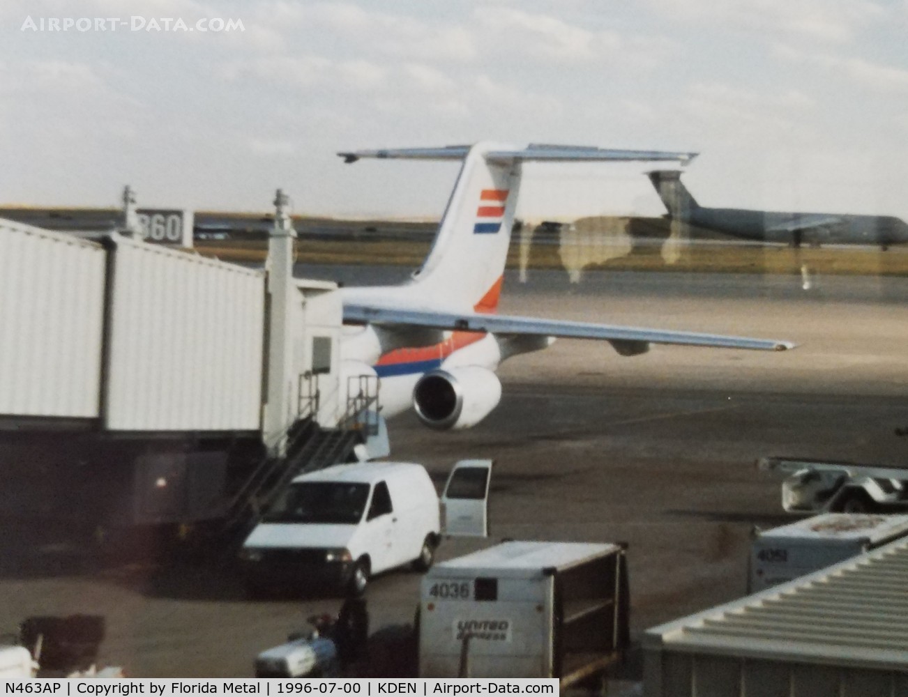 N463AP, 1986 British Aerospace BAe.146-100 C/N E1063, AWI/United Express BAE-146-100 zx