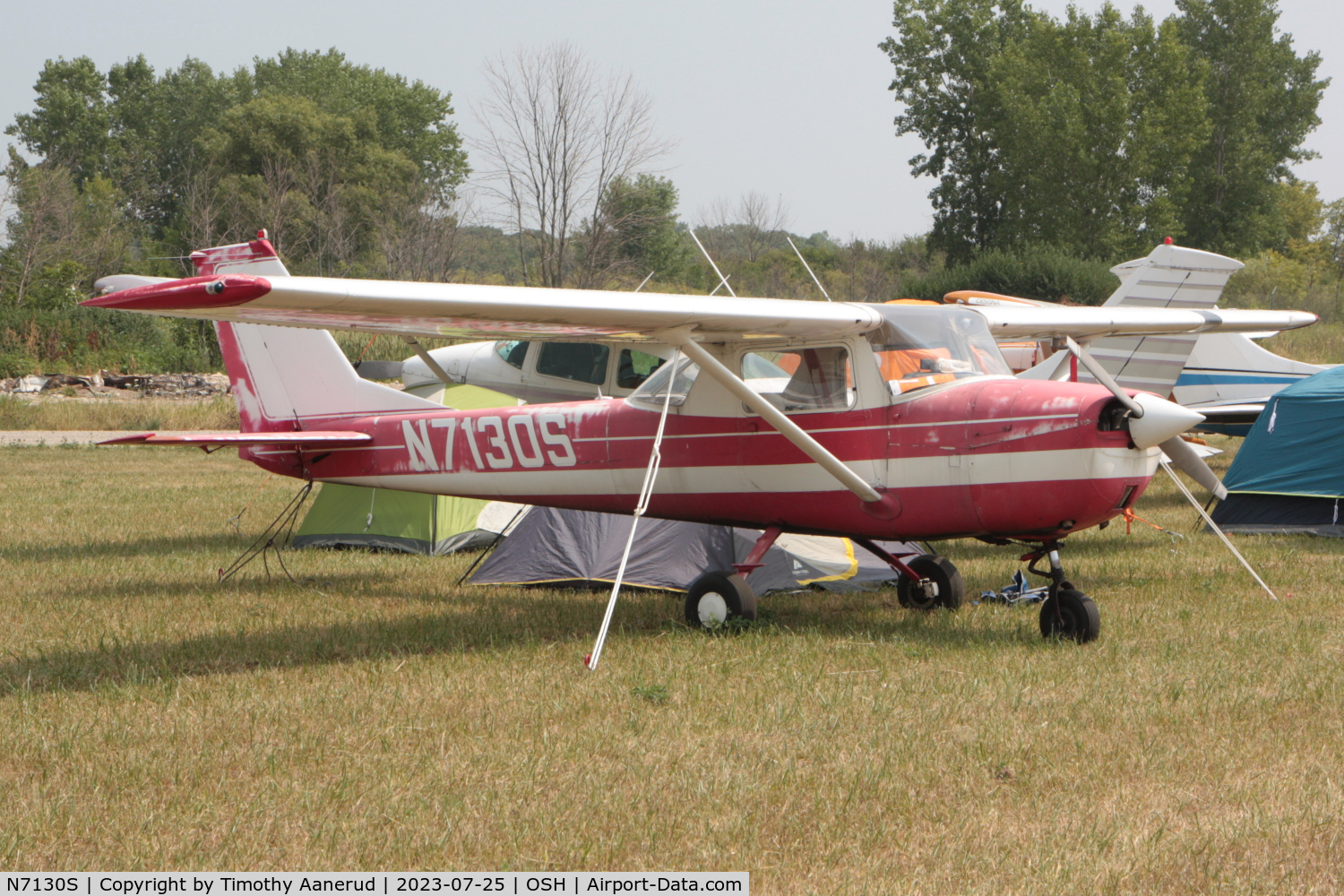 N7130S, 1967 Cessna 150H C/N 15067830, 1967 Cessna 150H, c/n: 15067830. AirVenture 2023