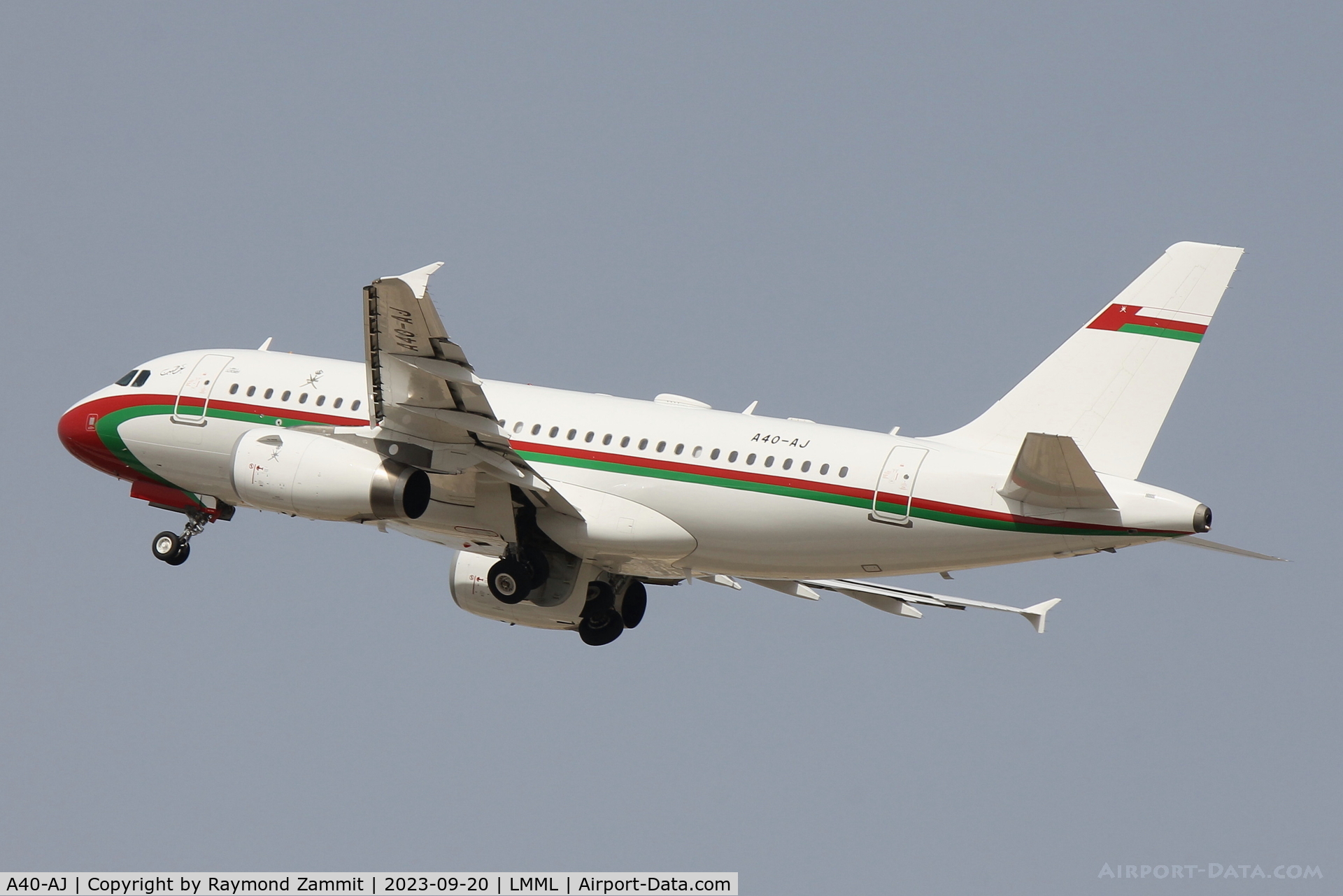A40-AJ, 2012 Airbus A319-133CJ C/N 4992, A319CJ A40-AJ Government of Oman