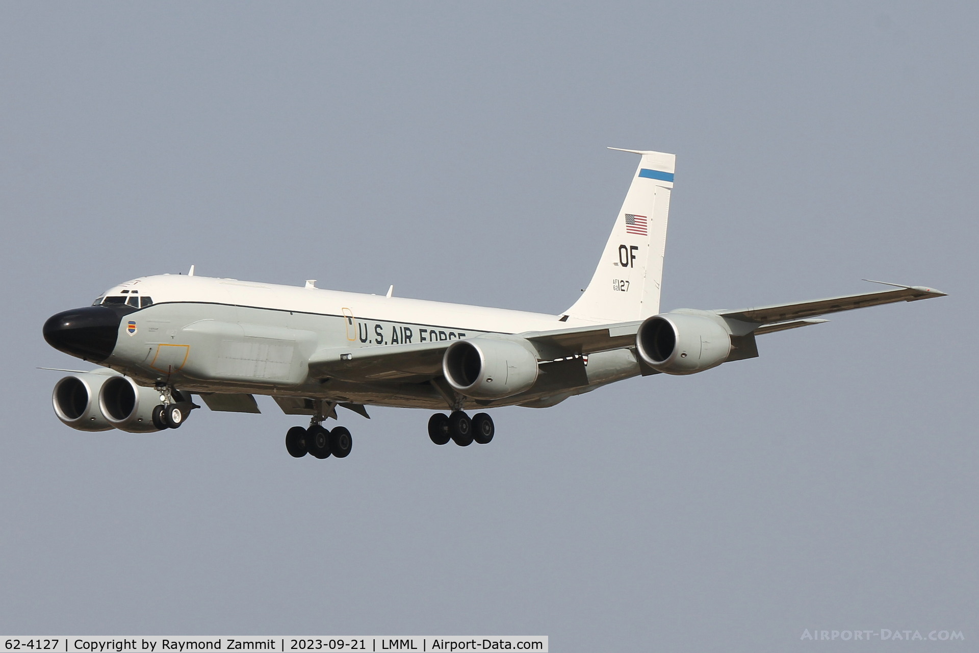 62-4127, 1962 Boeing VC-135B Stratolifter C/N 18467, Boeing TC-135W Stratolifter 62-4127 United States Air Force